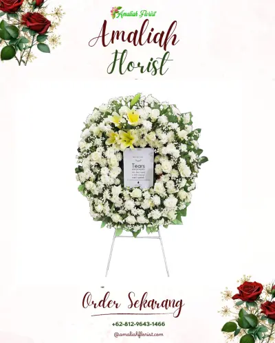 Krans Bunga Duka Cita di Sumurarum